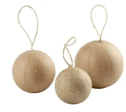 Set 6 Bolas Papel Maché Creativ Company