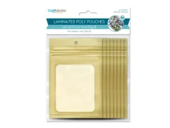 Set 8 Bolsas Ziplock Oro Multicraft