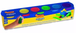 Set 5 Botes de plastilina multicolor Soft Blandiver Jovi