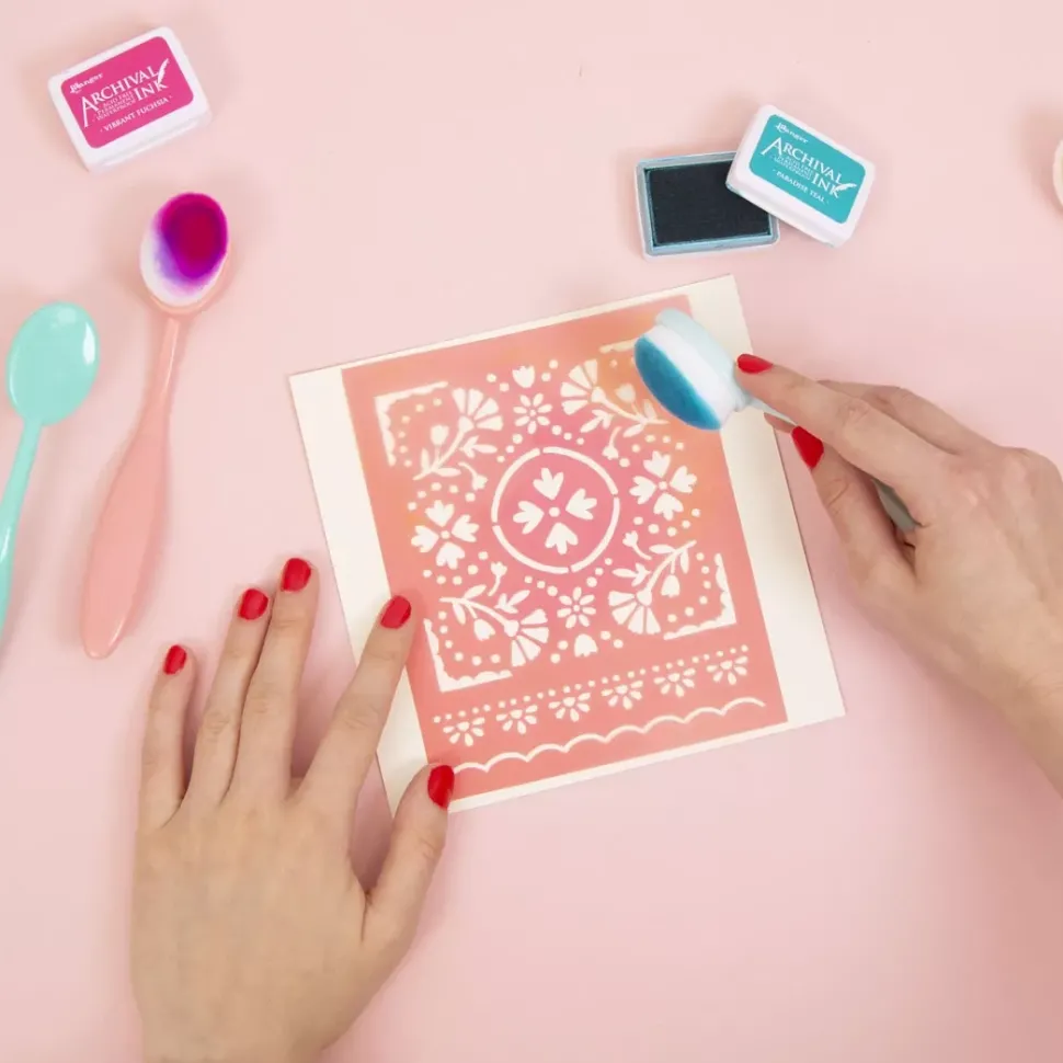 Set 10 Brochas para crear degradados Craftelier