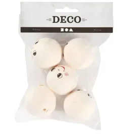 Set 5 Cabezas Creativ Company 40mm