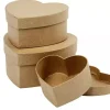 Set 3 Cajas Corazón de Papel Maché Creativ Company
