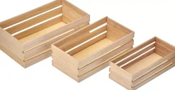 Set 3 Cajas de Madera Artemio