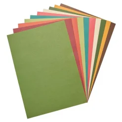 Set 40 cartulinas Surfacez Revealz Sandable Spiced Sizzix 21x29cm