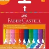 Set 12 Ceras Borrables Jumbo Grip Faber-Castell