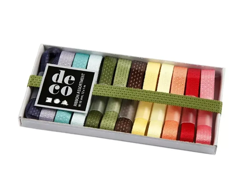 Set 12 Cintas de Colores Creativ Company