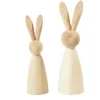 Set 2 Conejos de Madera Creativ Company