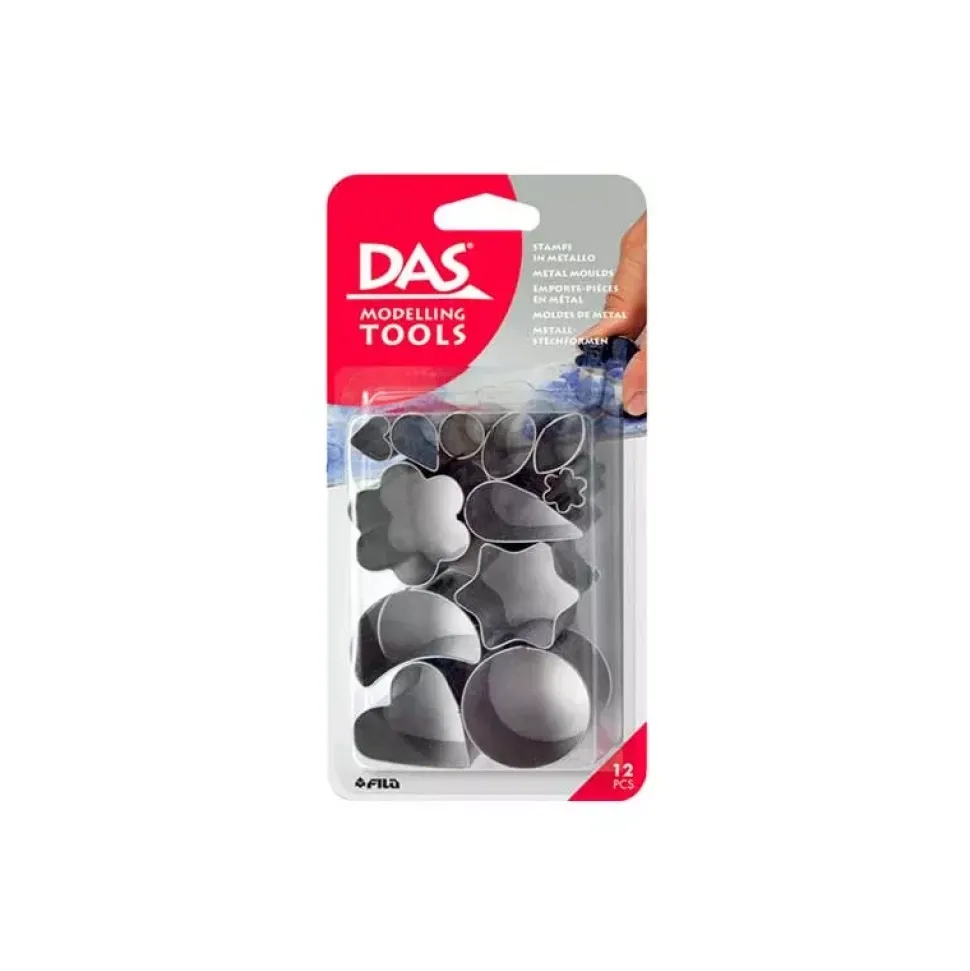 Set 12 Cortadores metal surtidos Das