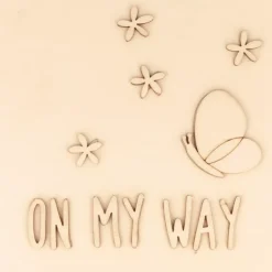 Set 3 Cuadros de Madera On My Way Artemio