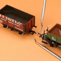 Set 3 curetas de acero inoxidable Vallejo