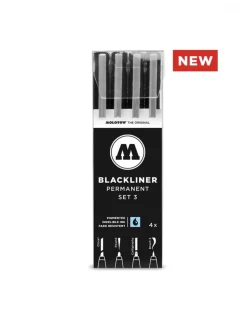 Set #3 de 4 rotuladores Blackliner Molotow