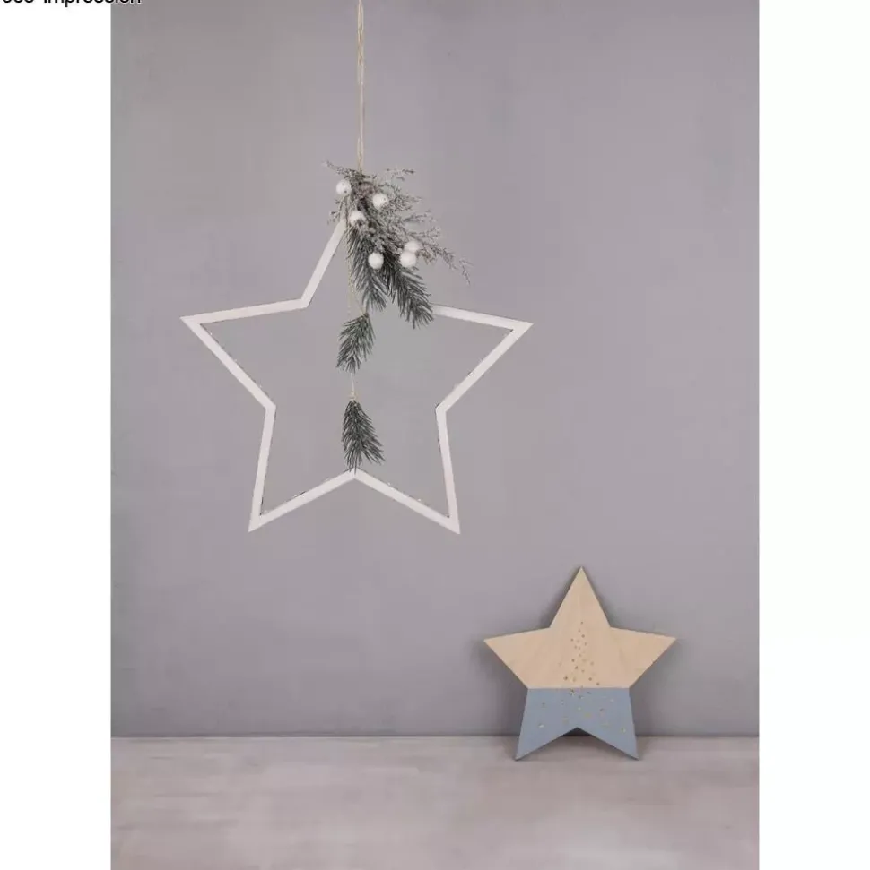 Set 6 Estrellas de Madera Rayher