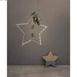 Set 6 Estrellas de Madera Rayher