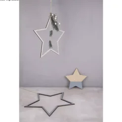 Set 6 Estrellas de Madera Rayher