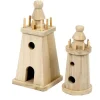 Set 2 Faros de Madera Creativ Company