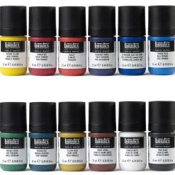 Set 12 Gouache Acrílico Essentials Liquitex 22ml