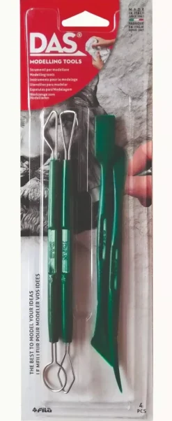 Set 4 herramientas dobles modelado Professional DAS