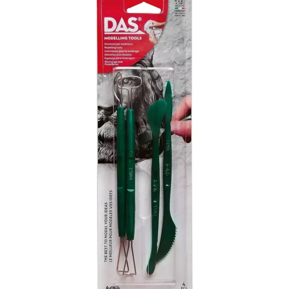 Set 4 herramientas modelado Professional DAS