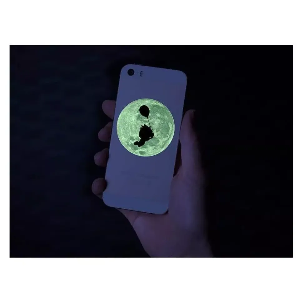 Set 2 Hojas Adhesivas Imprimibles Luminescentes Silhouette 21x27cm