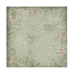 Set 4 hojas de tela Fabric Alterego Stamperia 30x30cm