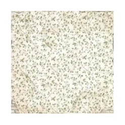 Set 4 hojas de tela Fabric House of Roses Stamperia 30x30cm