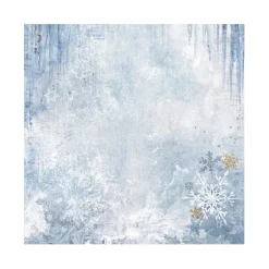 Set 4 hojas de tela Fabric Dewdrops Stamperia 30x30cm