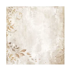 Set 4 hojas de tela Fabric Dewdrops Stamperia 30x30cm