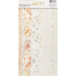 Set 2 hojas de washi tape One Perfect Day 49 and Market