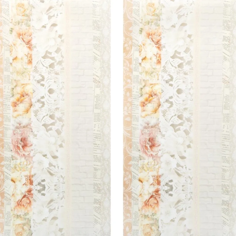 Set 2 hojas de washi tape One Perfect Day 49 and Market