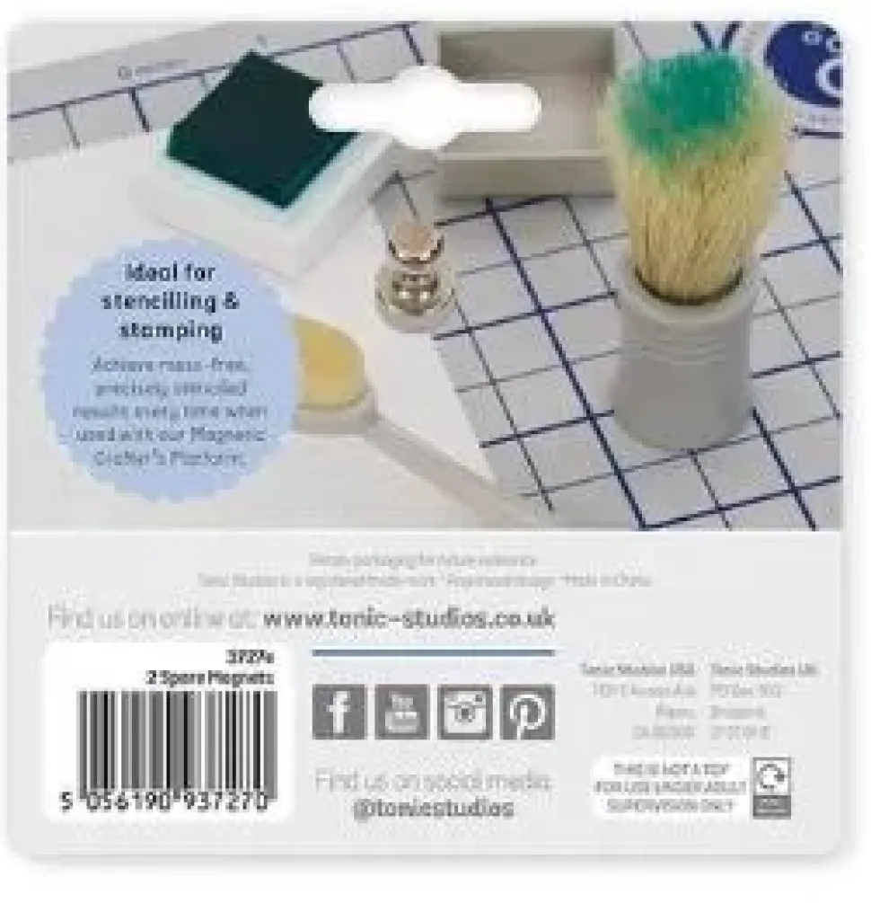 Set 2 Imanes para Bases Magnéticas Tonic