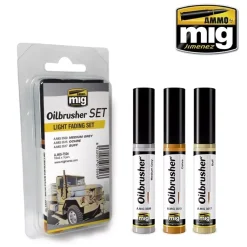 Set 3 óleos con pincel aplicador Light Fading Oilbrusher 10ml