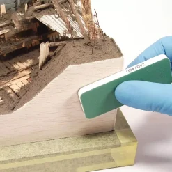 Set 3 lijas flexibles de doble grano #2 Vallejo 6mm