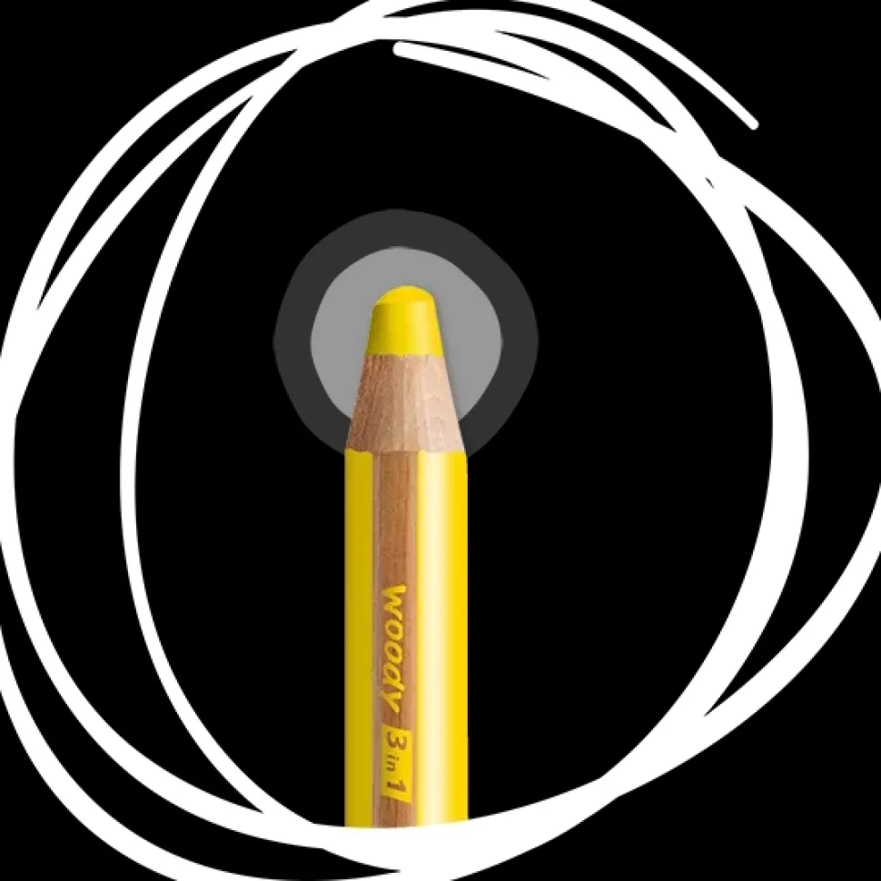 Set 6 Lápices Woody 3 en 1 STABILO