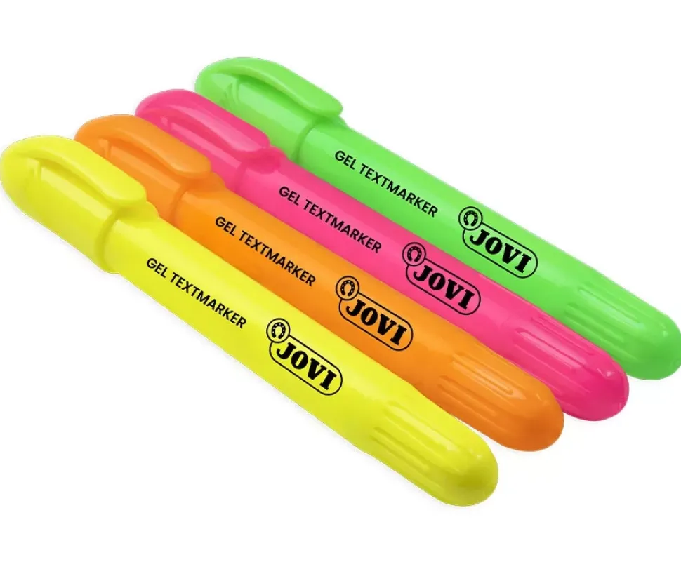Set 4 marcadores de cera neón Jovi