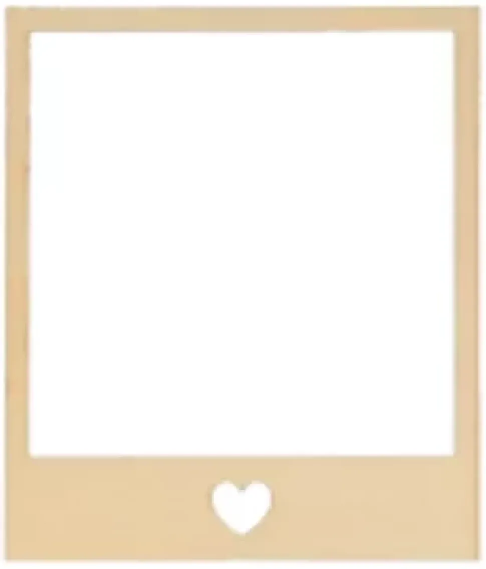 Set 5 Marcos de Madera Polaroid On se Marie Artemio