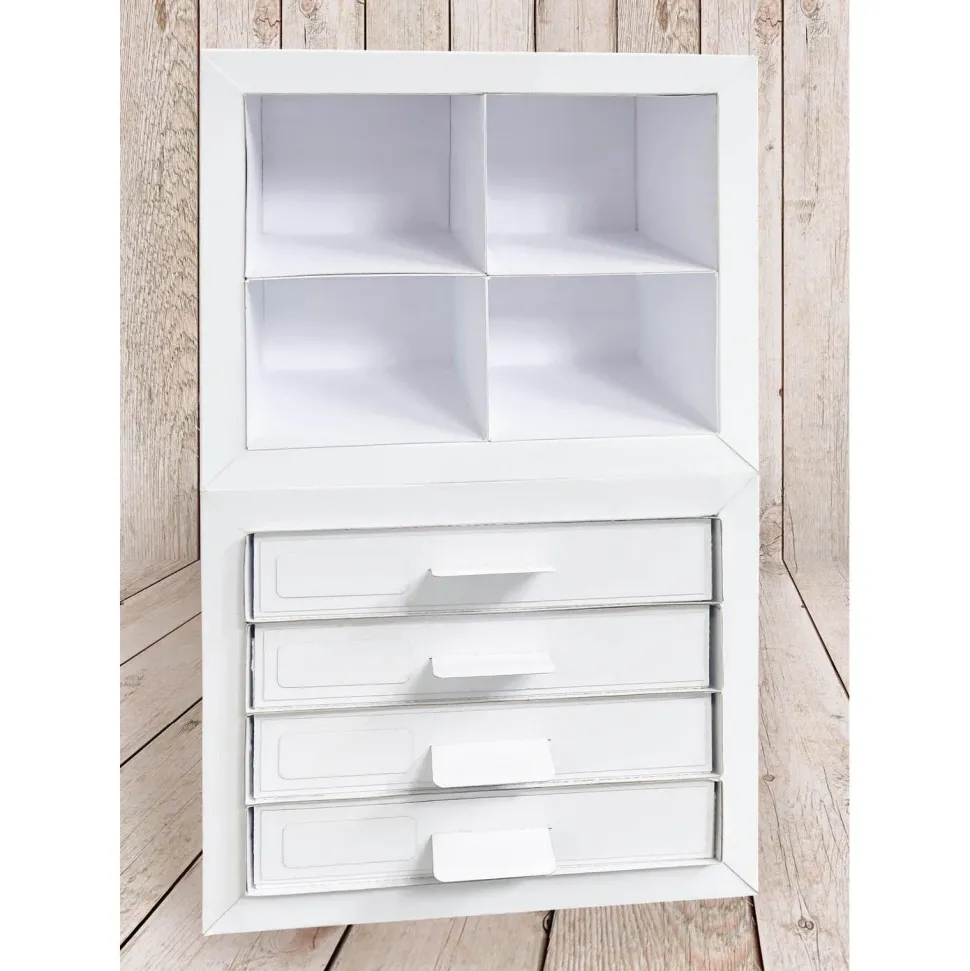 Set 2 módulos almacenaje con cajones DIY Storage Block Studio Light