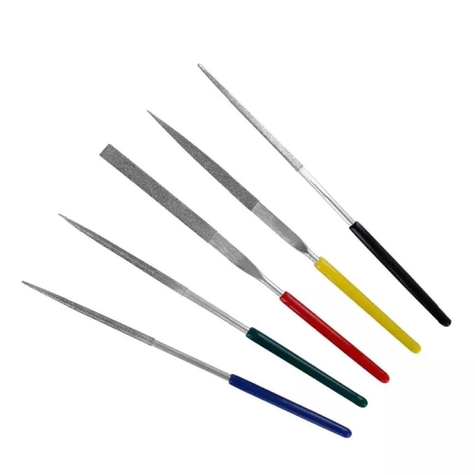 Set 5 mini limas de diamante Vallejo