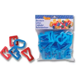Set 26 moldes para plastilina Abecedario Jovi