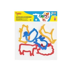 Set 6 moldes para plastilina Animales de la Granja Jovi
