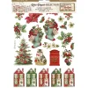 Set 6 papeles de arroz All You Need For Christmas Stamperia 21x30cm