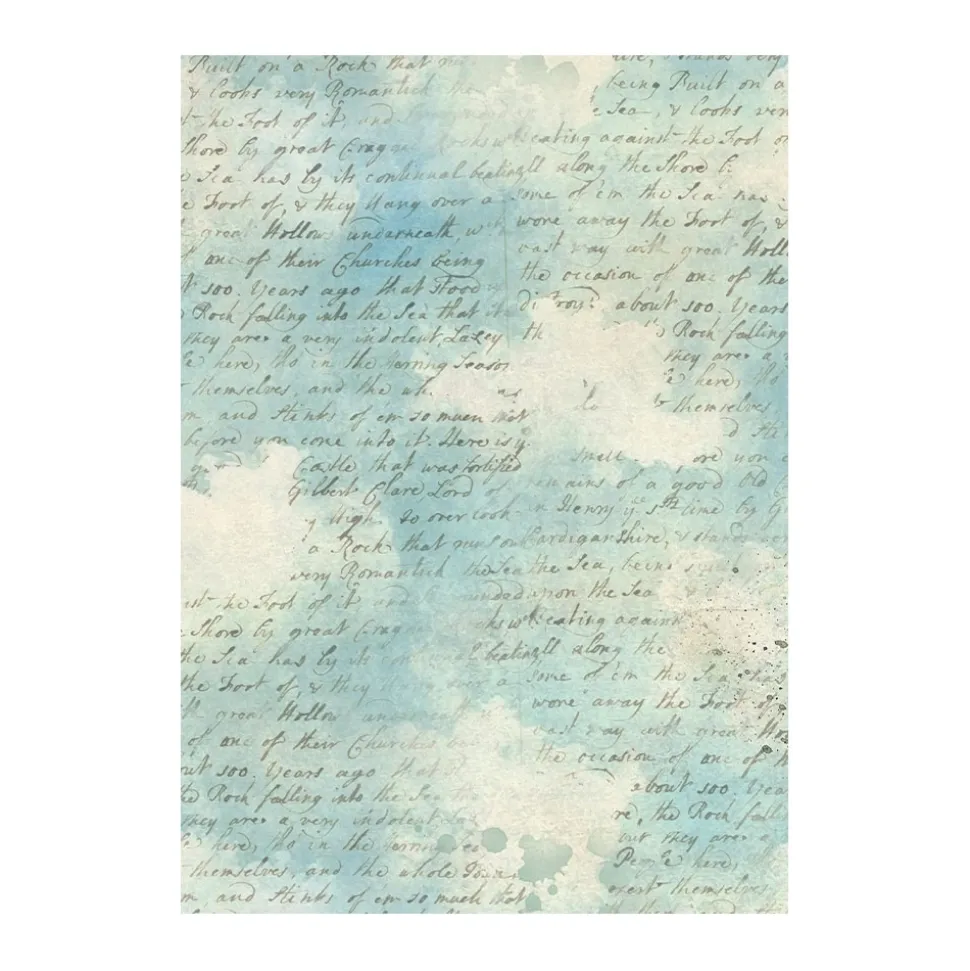 Set 8 papeles de arroz Art of Travelling Stamperia 10x15cm