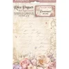 Set 8 Papeles de Arroz Backgrounds Romance Forever Stamperia 10x15cm