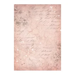 Set 8 Papeles de Arroz Backgrounds Romance Forever Stamperia 10x15cm