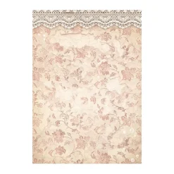 Set 8 Papeles de Arroz Backgrounds Romance Forever Stamperia 10x15cm