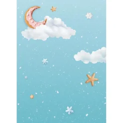 Set 8 papeles de arroz Backgrounds Romantic Candy Christmas Stamperia 10x15cm