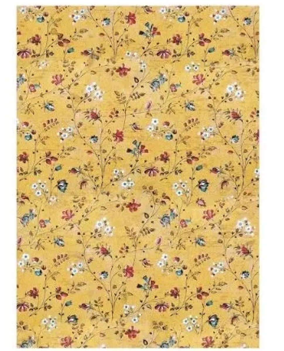 Set 8 papeles de arroz Backgrounds Sunflower Art Stamperia 10x15cm