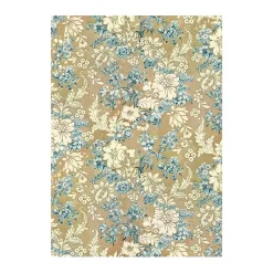 Set 8 papeles de arroz Backgrounds Christmas Greetings Stamperia 10x15cm