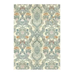 Set 8 papeles de arroz Backgrounds Christmas Greetings Stamperia 10x15cm