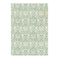 Set 8 papeles de arroz Backgrounds Christmas Greetings Stamperia 10x15cm