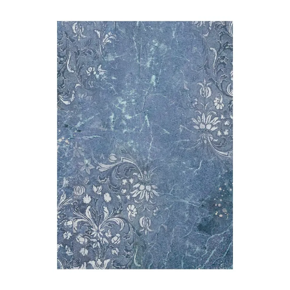 Set 8 papeles de arroz Backgrounds Vintage Library Stamperia 10x15cm